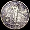 Image 1 : 1907-S US-Philippines Silver One Peso ABOUT UNCIRCULATED