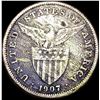 Image 2 : 1907-S US-Philippines Silver One Peso ABOUT UNCIRCULATED