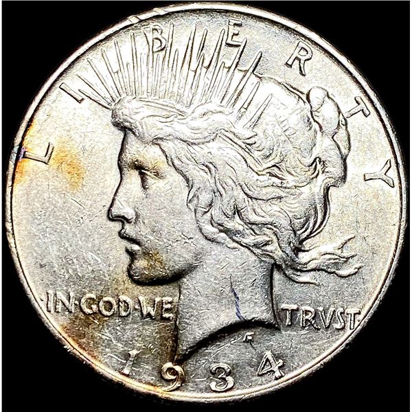 1934-D Peace Silver Dollar CLOSELY UNCIRCULATED