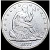Image 1 : 1877 Seated Liberty Half Dollar ABOUT UNCIRCULATED