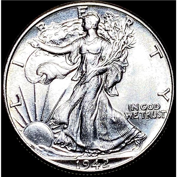 1942 Walking Liberty Half Dollar UNCIRCULATED