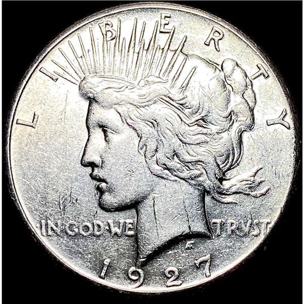 1927 Silver Peace Dollar CLOSELY UNCIRCULATED