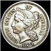 Image 1 : 1874 Nickel Three-Cent Piece NEARLY UNCIRCULATED