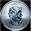 Image 1 : 2016 Silver 1.5oz $5 Canadian Maple Leaf GEM BU