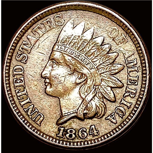 1864 Indian Head Cent NEARLY UNCIRCULATED