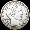 Image 1 : 1911-D Silver Barber Half Dollar ABOUT UNCIRCULATED