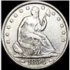 Image 1 : 1854 Arrows Seated Liberty Half Dollar ABOUT UNCIRCULATED