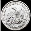 Image 2 : 1854 Arrows Seated Liberty Half Dollar ABOUT UNCIRCULATED