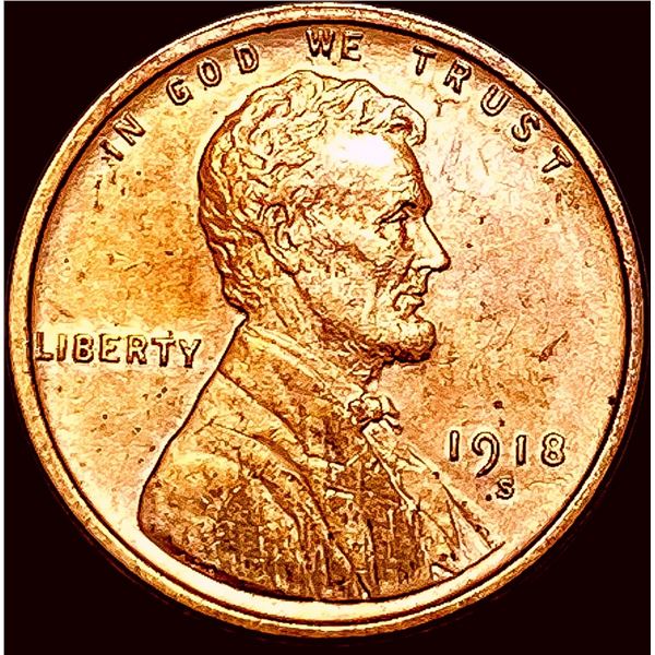 1918-S Lincoln Wheat Cent UNCIRCULATED
