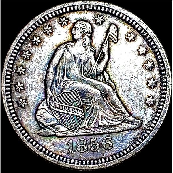 1835 Seated Liberty Quarter NEARLY UNCIRCULATED