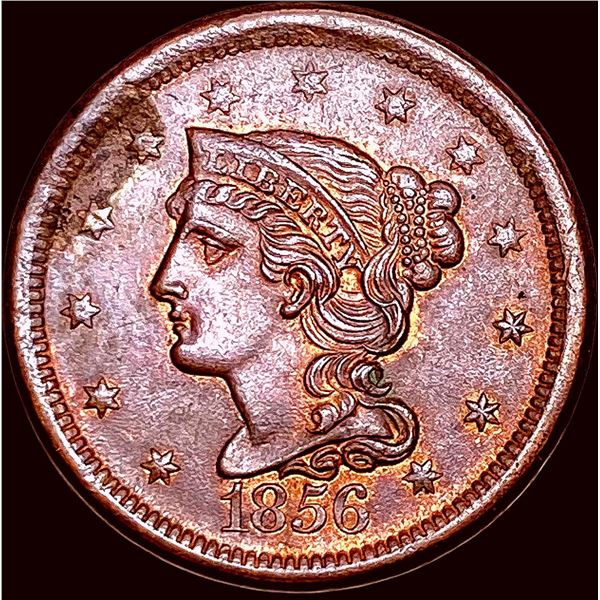 1856 Braided Hair Large Cent UNCIRCULATED