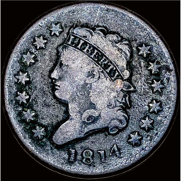 1814 Classic Head Large Cent LIGHTLY CIRCULATED