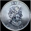 Image 1 : 2015 Silver 1.5oz Canada Maple Leaf GEM BU