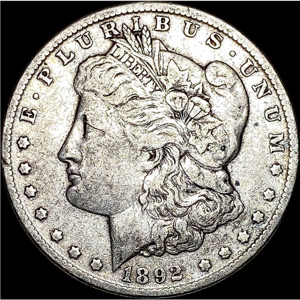 1892-O Silver Morgan Dollar NEARLY UNCIRCULATED