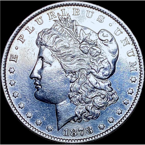 1878 REV 79 Silver Morgan Dollar CHOICE AU