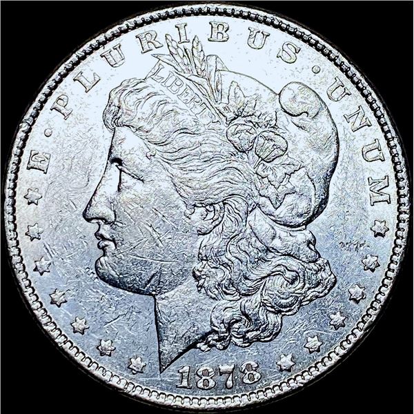 1878 Silver Morgan Dollar CHOICE AU