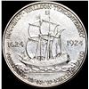 Image 2 : 1924 Silver Huguenot Half Dollar CLOSELY UNCIRCULATED