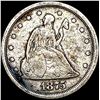 Image 1 : 1875-S Twenty Cent Piece ABOUT UNCIRCULATED