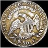 Image 2 : 1824 Silver Capped Bust Half Dollar ABOUT UNCIRCULATED