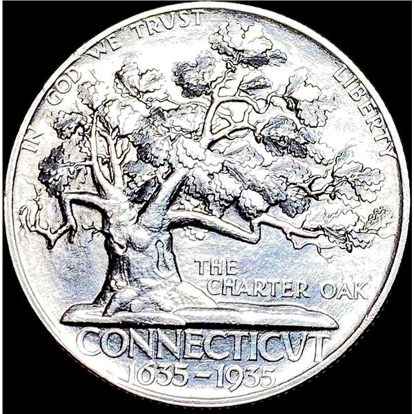 1935 Silver Connecticut Half Dollar UNCIRCULATED