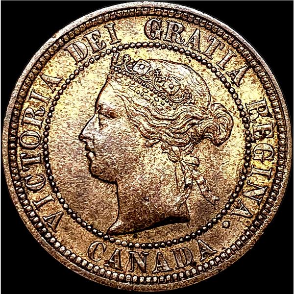 1876 Canada Bronze 1 Cent UNCIRCULATED