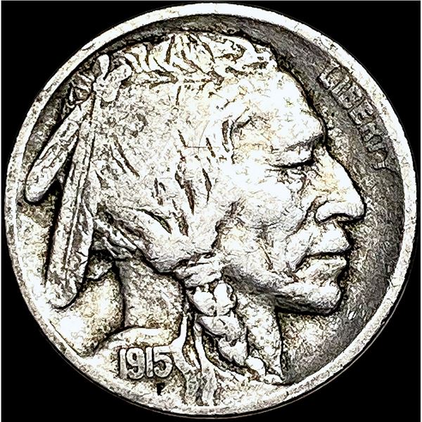 1915-S Buffalo Nickel LIGHTLY CIRCULATED