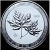 Image 2 : 2020 Silver 2oz $10 Canadian Maple Leaf GEM BU