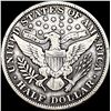 Image 2 : 1909 Silver Barber Half Dollar ABOUT UNCIRCULATED
