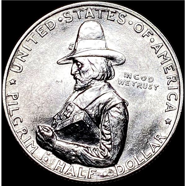 1920 Silver Pilgrim Half Dollar UNCIRCULATED