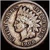 Image 1 : 1908-S Indian Head Cent ABOUT UNCIRCULATED
