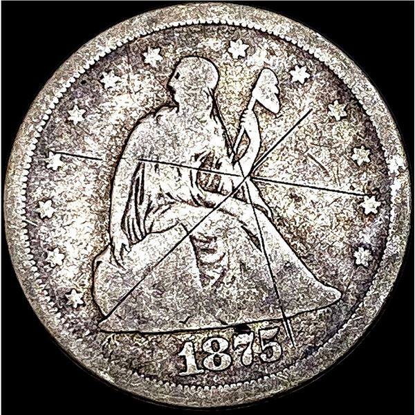 1875-S Seated Liberty Half Dollar HIGH GRADE