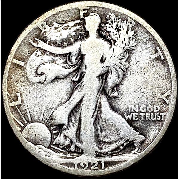 1921-S Walking Liberty Half Dollar NICELY CIRCULATED