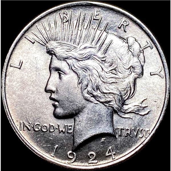 1924 Silver Peace Dollar UNCIRCULATED