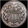 Image 1 : 1871 Two-Cent Piece ABOUT UNCIRCULATED