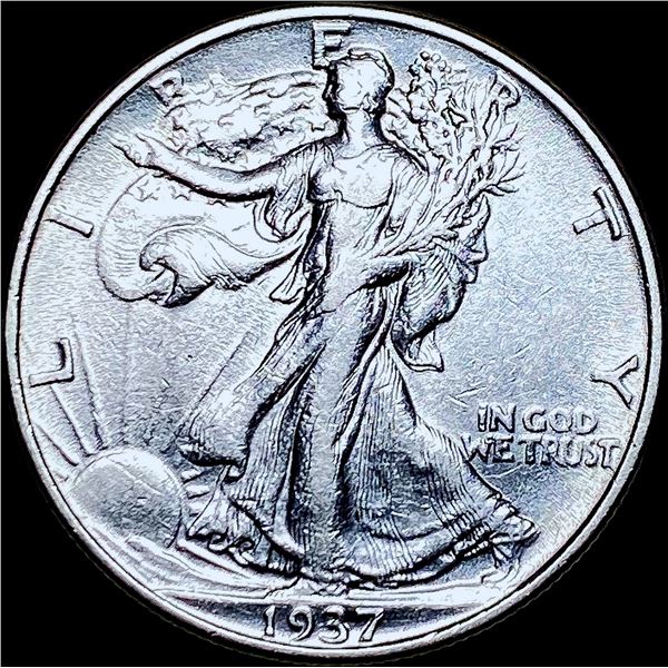 1937 Walking Liberty Half Dollar CHOICE AU