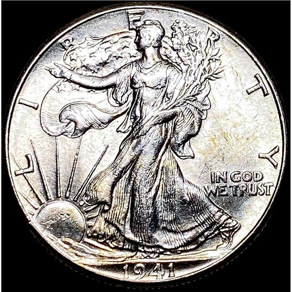 1941 Walking Liberty Half Dollar NEARLY UNCIRCULATED