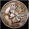 Image 1 : 1867 Indian Head Cent NICELY CIRCULATED