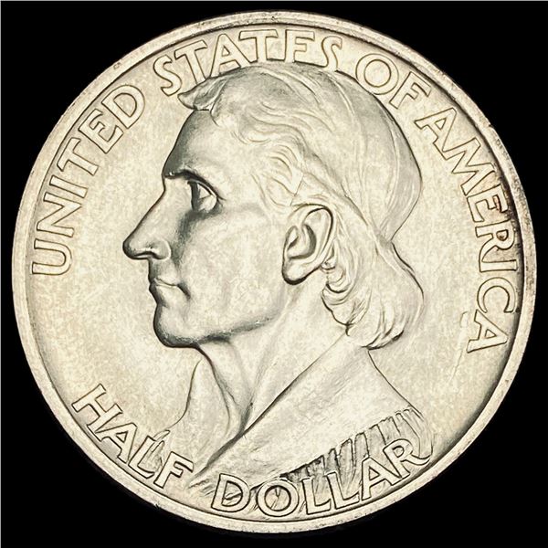 1937 Silver Boone Half Dollar CHOICE BU