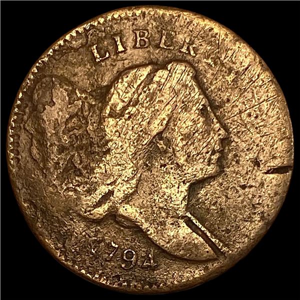 1794 Liberty Cap Large Cent NICELY CIRCULATED