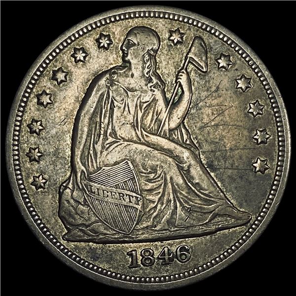 1846 Seated Liberty Dollar HIGH GRADE