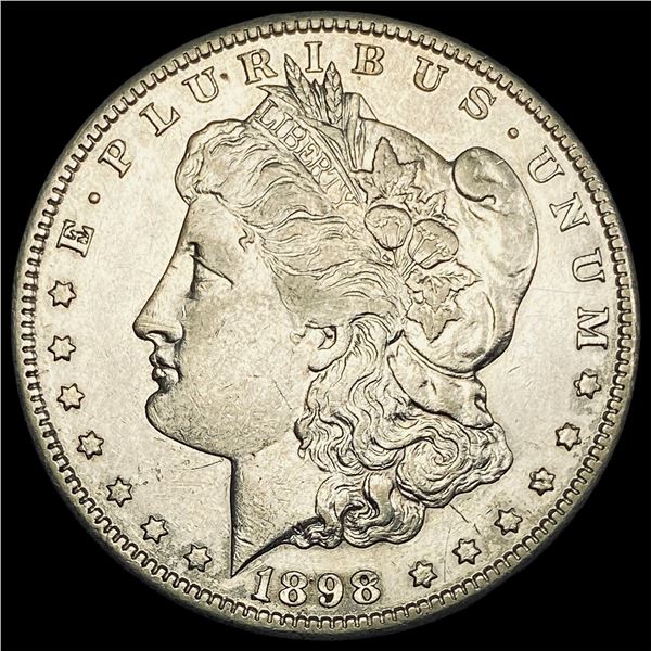 1898-S Silver Morgan Dollar CLOSELY UNCIRCULATED