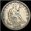 Image 1 : 1858 Seated Liberty Quarter NEARLY UNCIRCULATED