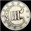 Image 2 : 1851 Silver Three-Cent Piece CLOSELY UNCIRCULATED