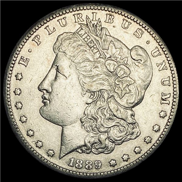 1889-S Silver Morgan Dollar CLOSELY UNCIRCULATED