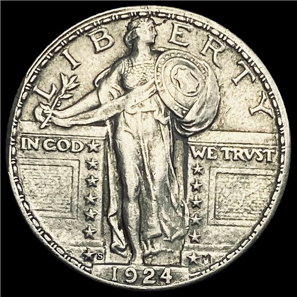 1924-S Standing Liberty Quarter CLOSELY UNCIRCULATED