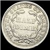 Image 2 : 1854 Arrows Seated Liberty Half Dime CLOSELY UNCIRCULATED