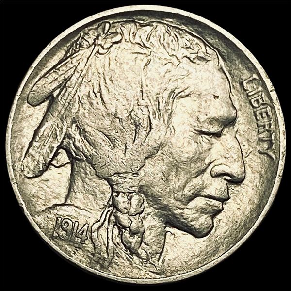 1914 Buffalo Nickel CHOICE AU