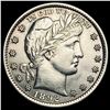 Image 1 : 1892 Silver Barber Quarter UNCIRCULATED
