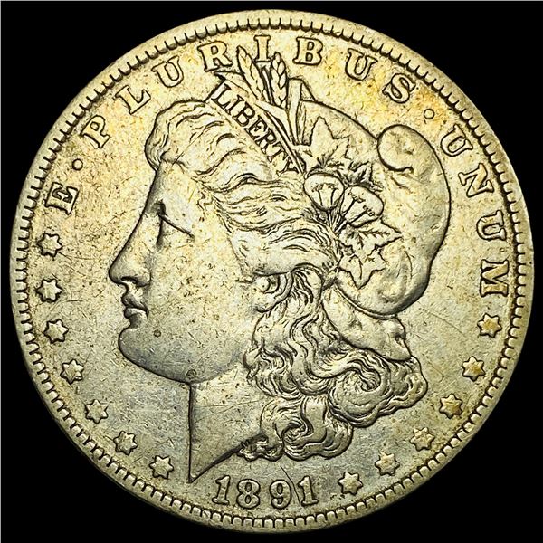 1891-O Silver Morgan Dollar NEARLY UNCIRCULATED
