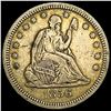 Image 1 : 1856 Seated Liberty Quarter NEARLY UNCIRCULATED